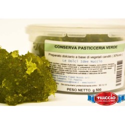 Conserva pasticceria verde