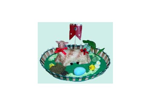 Agnello di pasta di mandorla